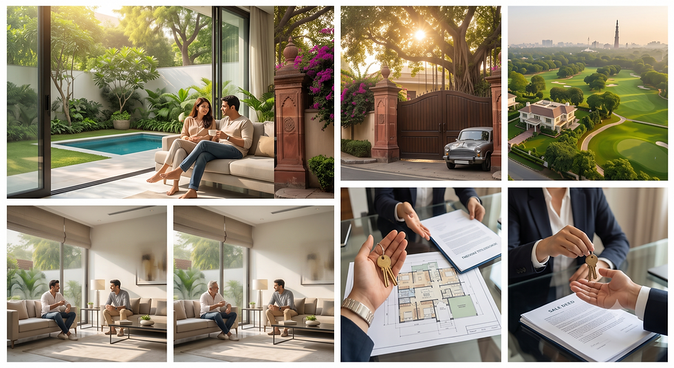 bungalow for sale in south delhi