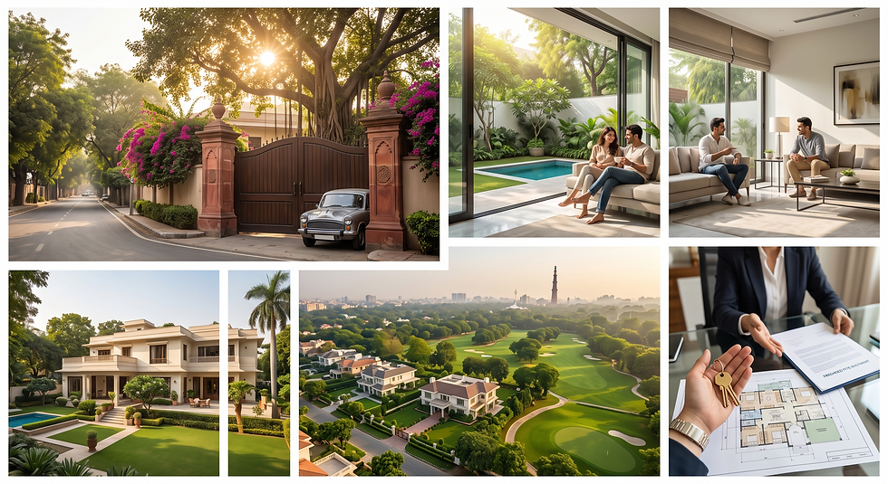 bungalow for sale in south delhi
