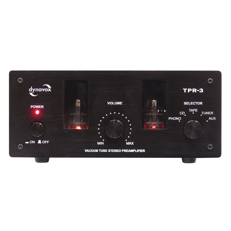 Miniaturbild: Dynavox Röhrenvorstufe TPR-3 in schwarz oder silber