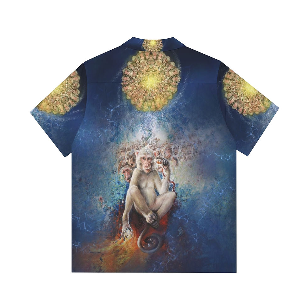 Thumbnail: 100th Monkey Hawaiian shirt