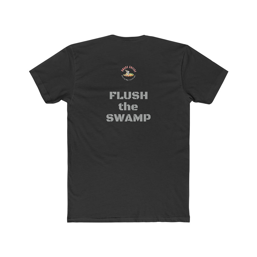 Thumbnail: Flush the Swamp Men’s Patriot Tee