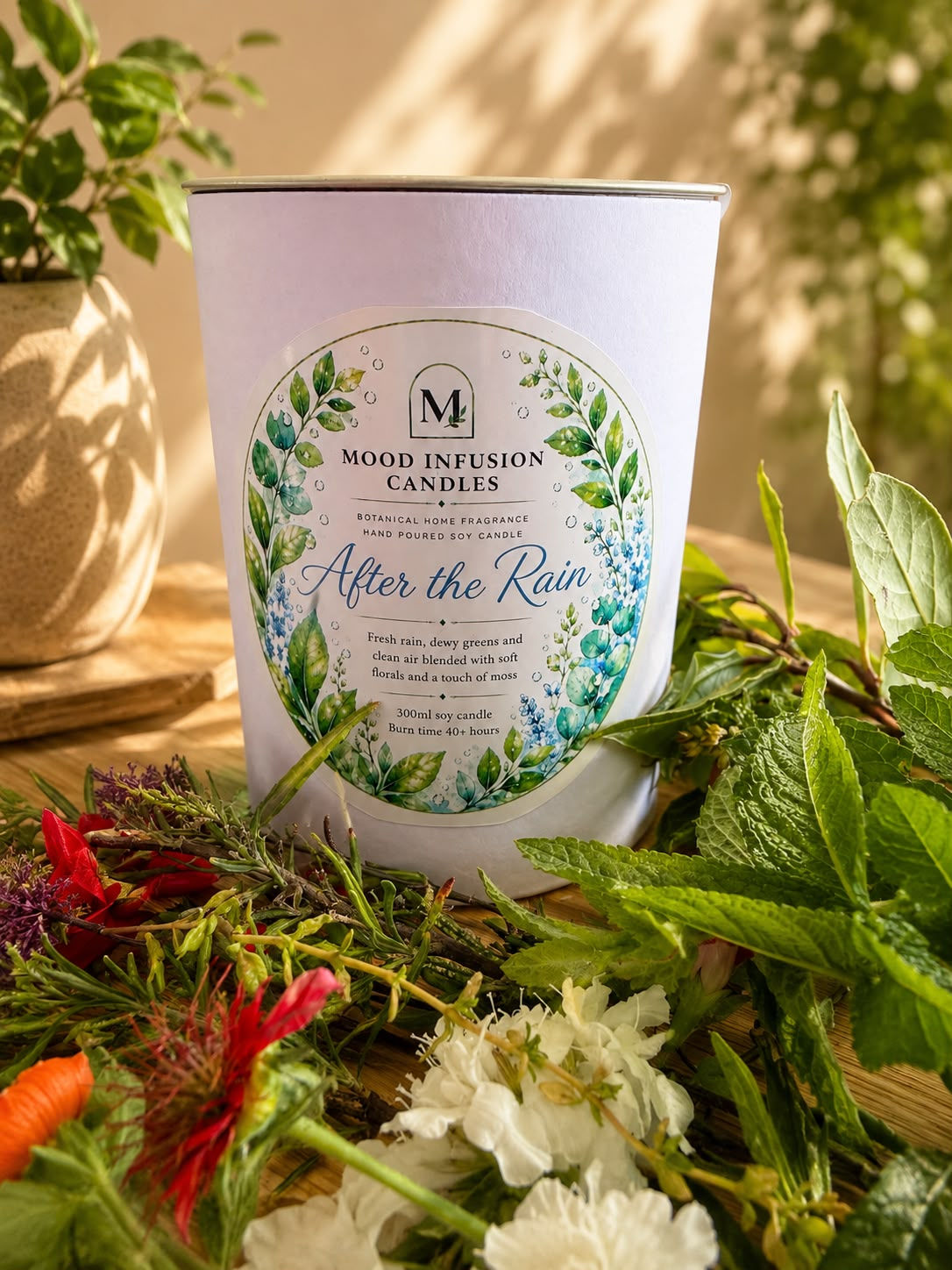 After the rain Soy Candle