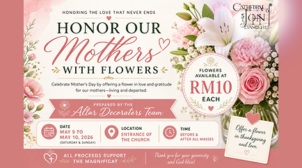 Banner_CSJ Mother's Day Flowers 2026_Altar Decorators.png