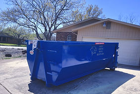 20-yard residential dumpster rental