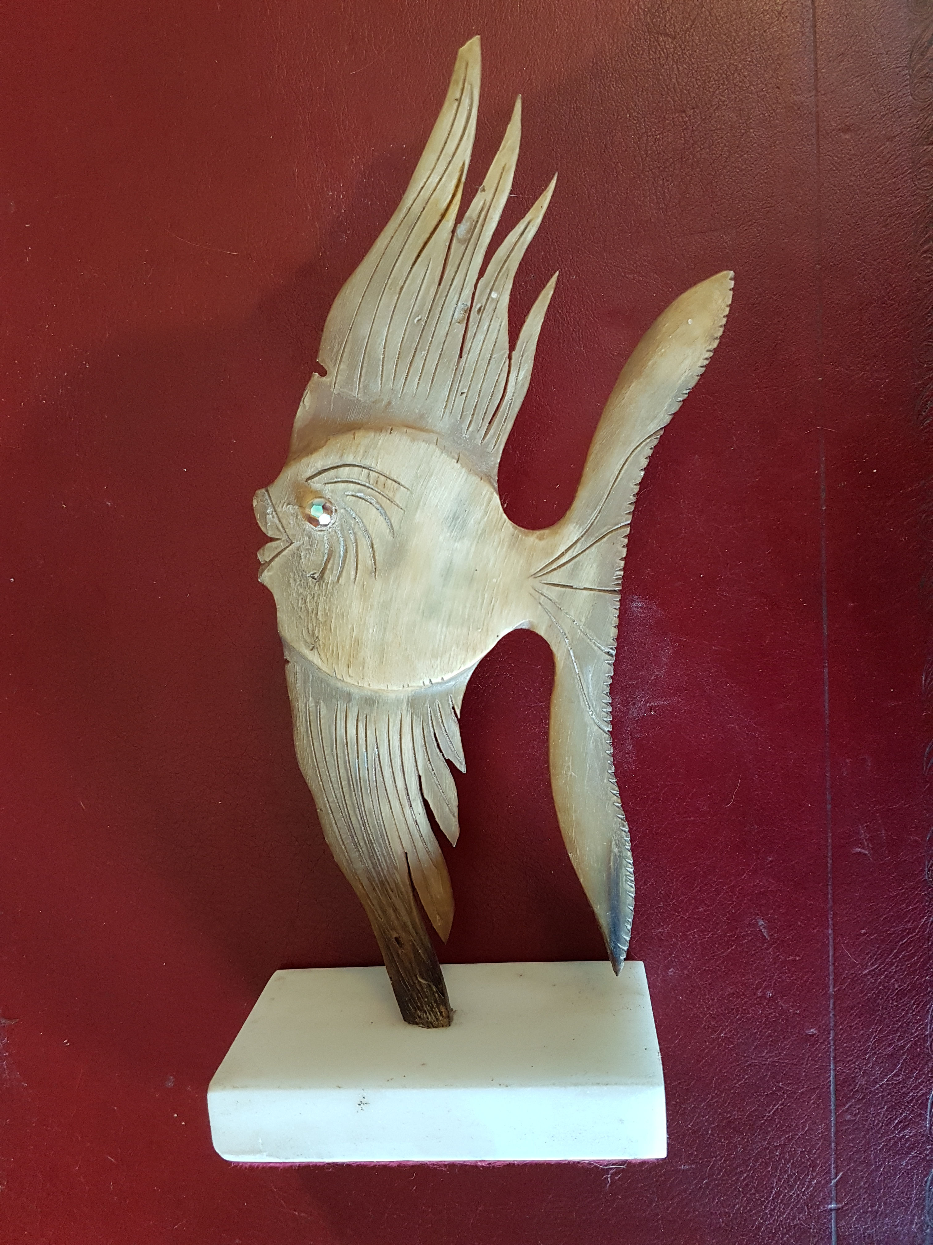 ART DECO HORN FISH