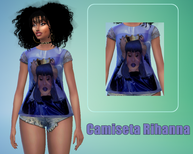 Camiseta Rihanna