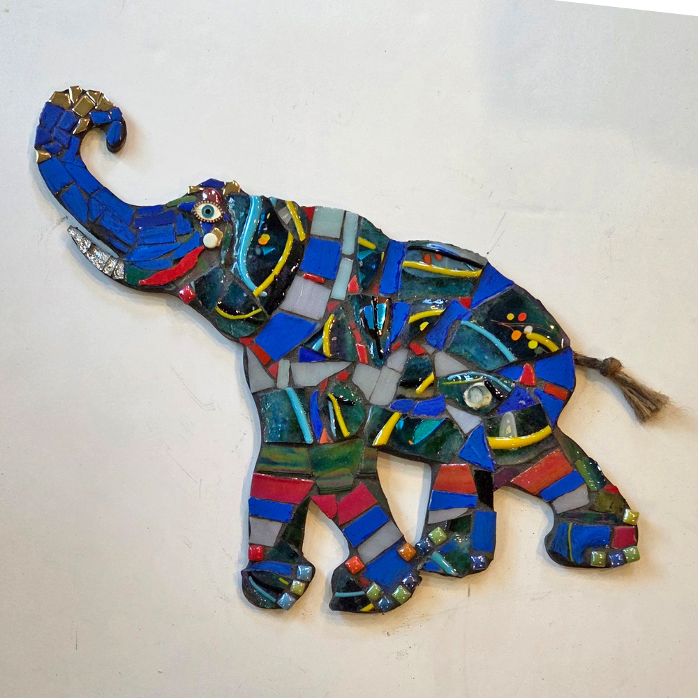 ernest the elephant who likes to wear socks