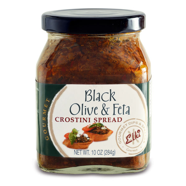 Black Olive and Feta Crostini Spread
