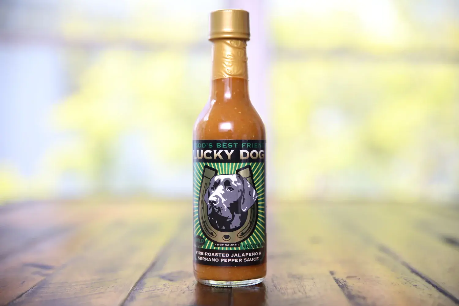 Green Label - Mild Fire-Roasted Jalapeno & Serrano Sauce 5 OZ