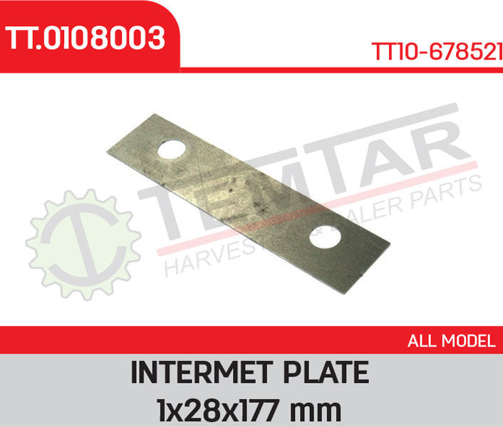 Intermet Plate 1x28x177 mm