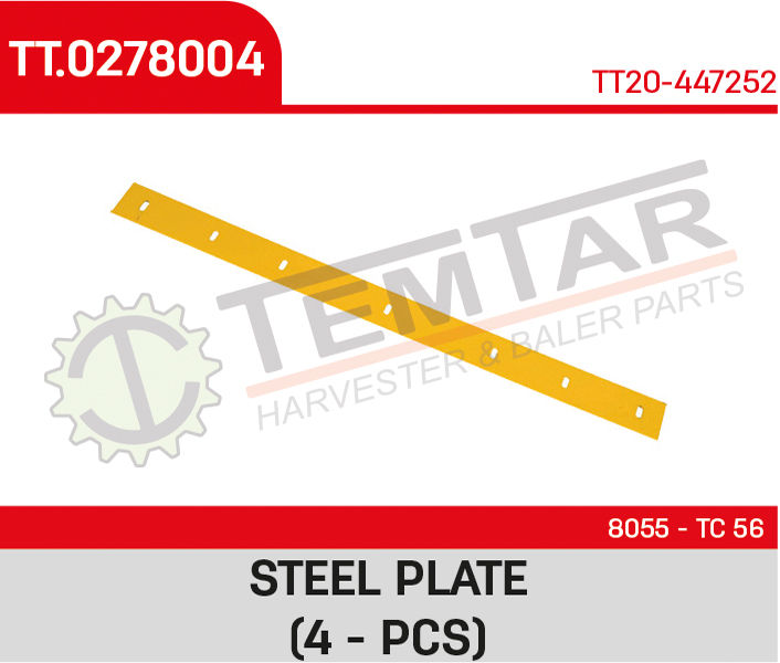 Steel Plate (4 - PCS)