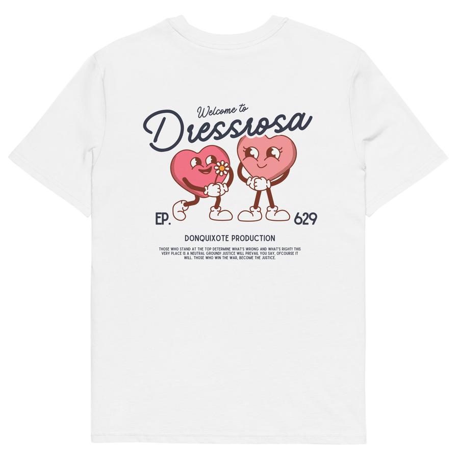 Camiseta Dressrosa Productions — Straw Hat Brand, streetwear inspirado en anime