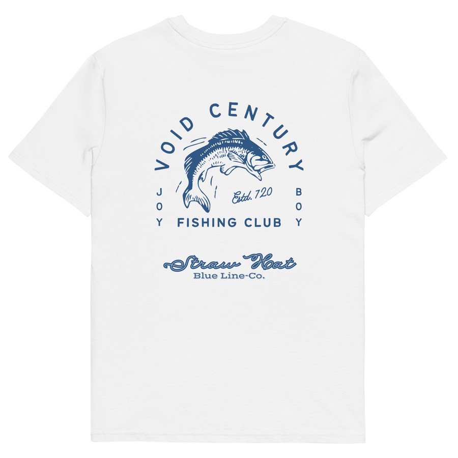 Camiseta Joy Boy Fishing Club — Straw Hat Brand, streetwear inspirado en anime