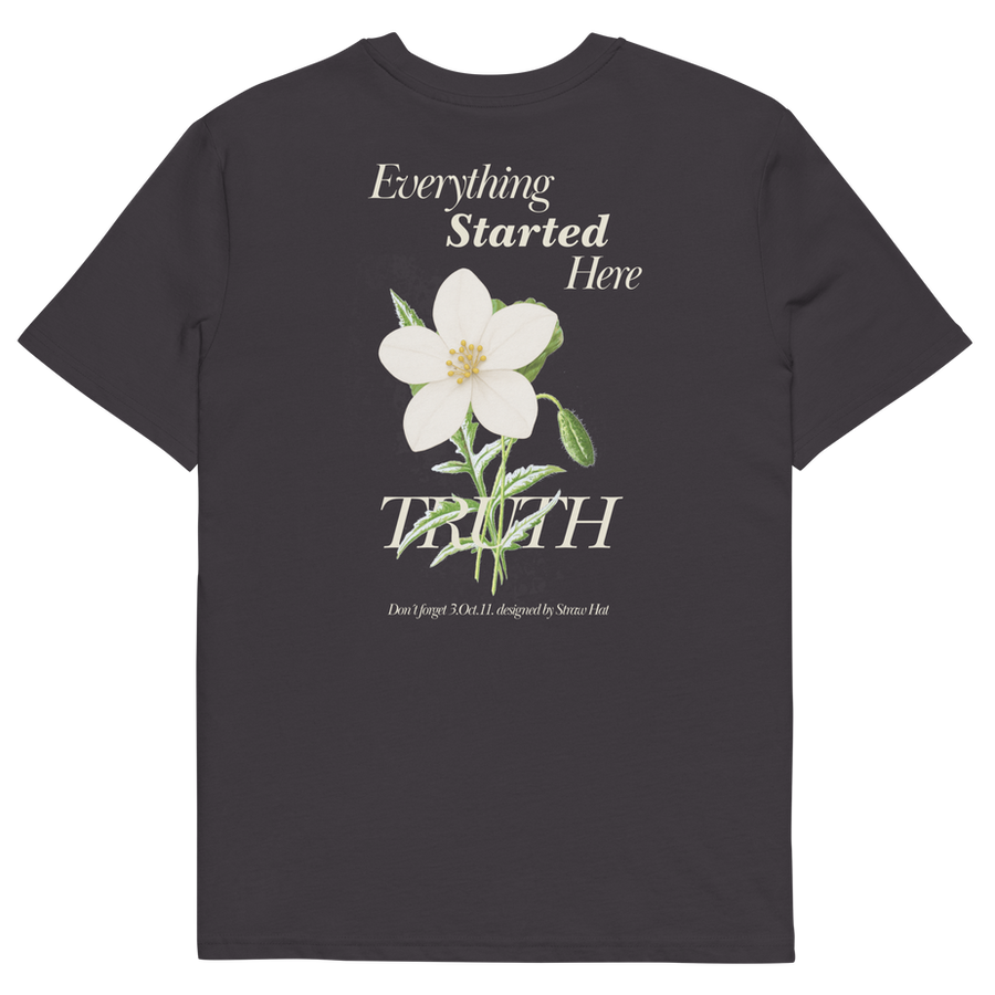 Camiseta Don´t Forget — Straw Hat Brand, streetwear inspirado en anime
