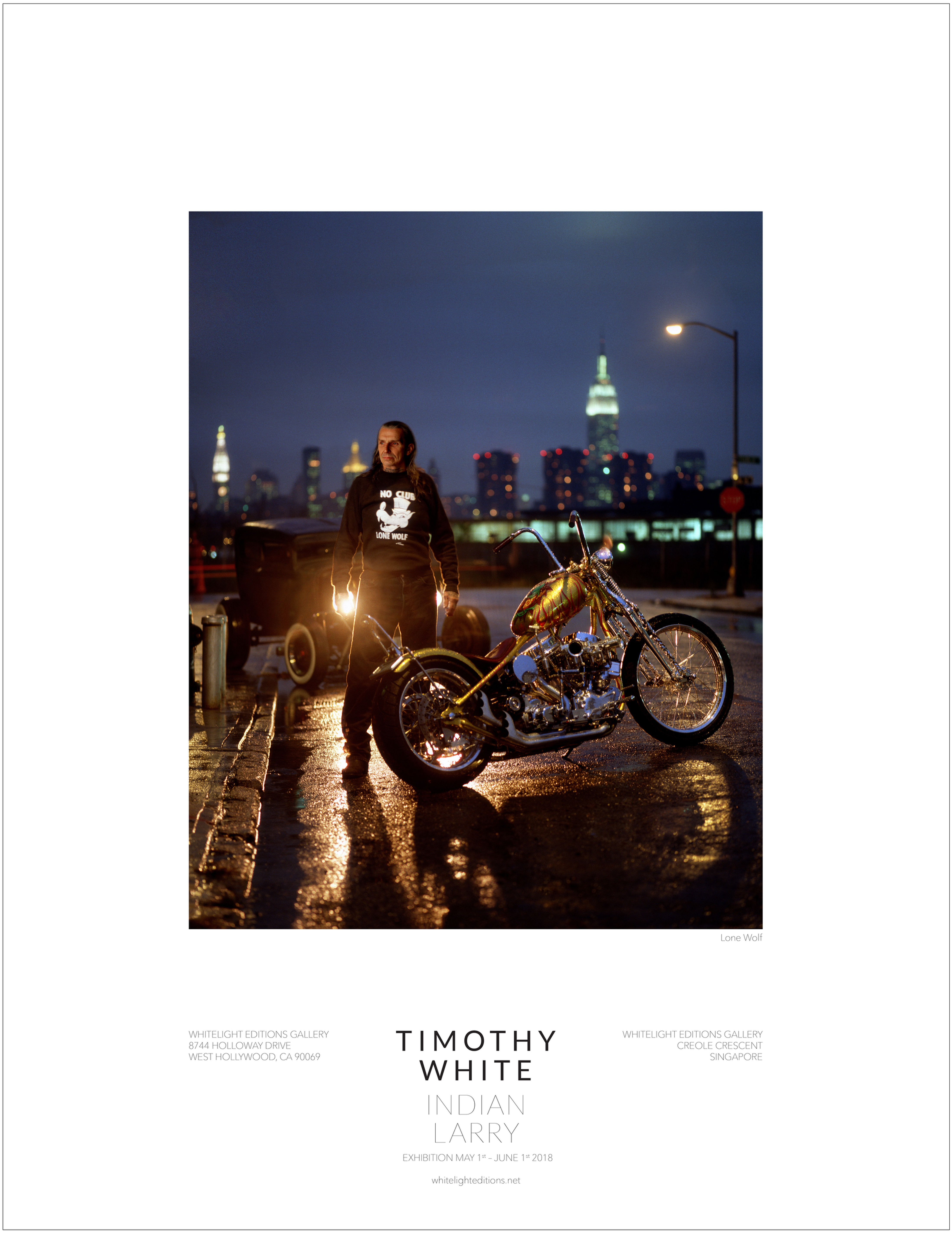 Indian Larry "Lone Wolf" Poster by Timothy White