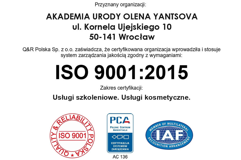 Gangsta Lasers z certyfikatem ISO – potwierdzona jakość szkoleń i urządzeń!