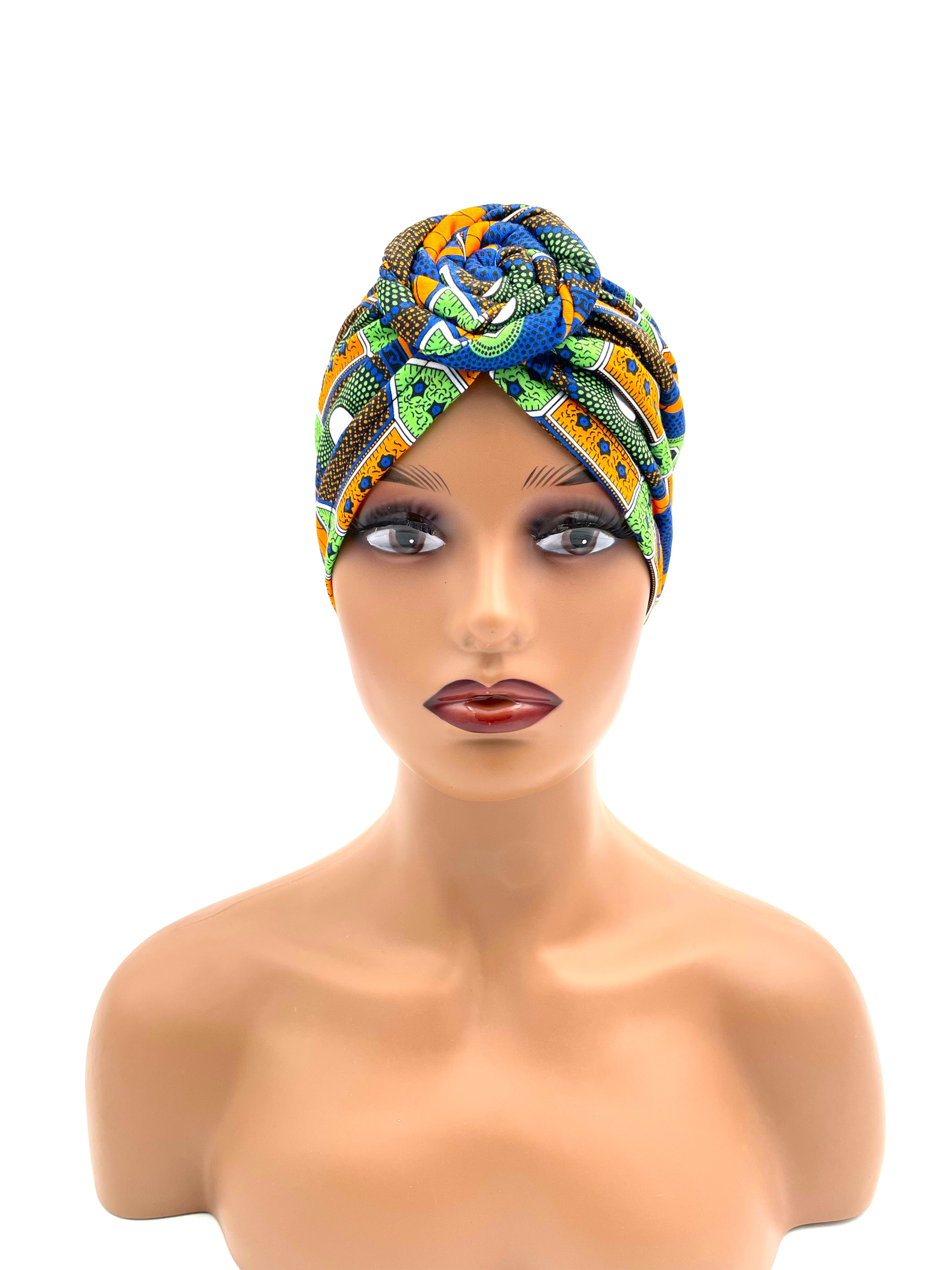 Print Pre-tied Headwrap