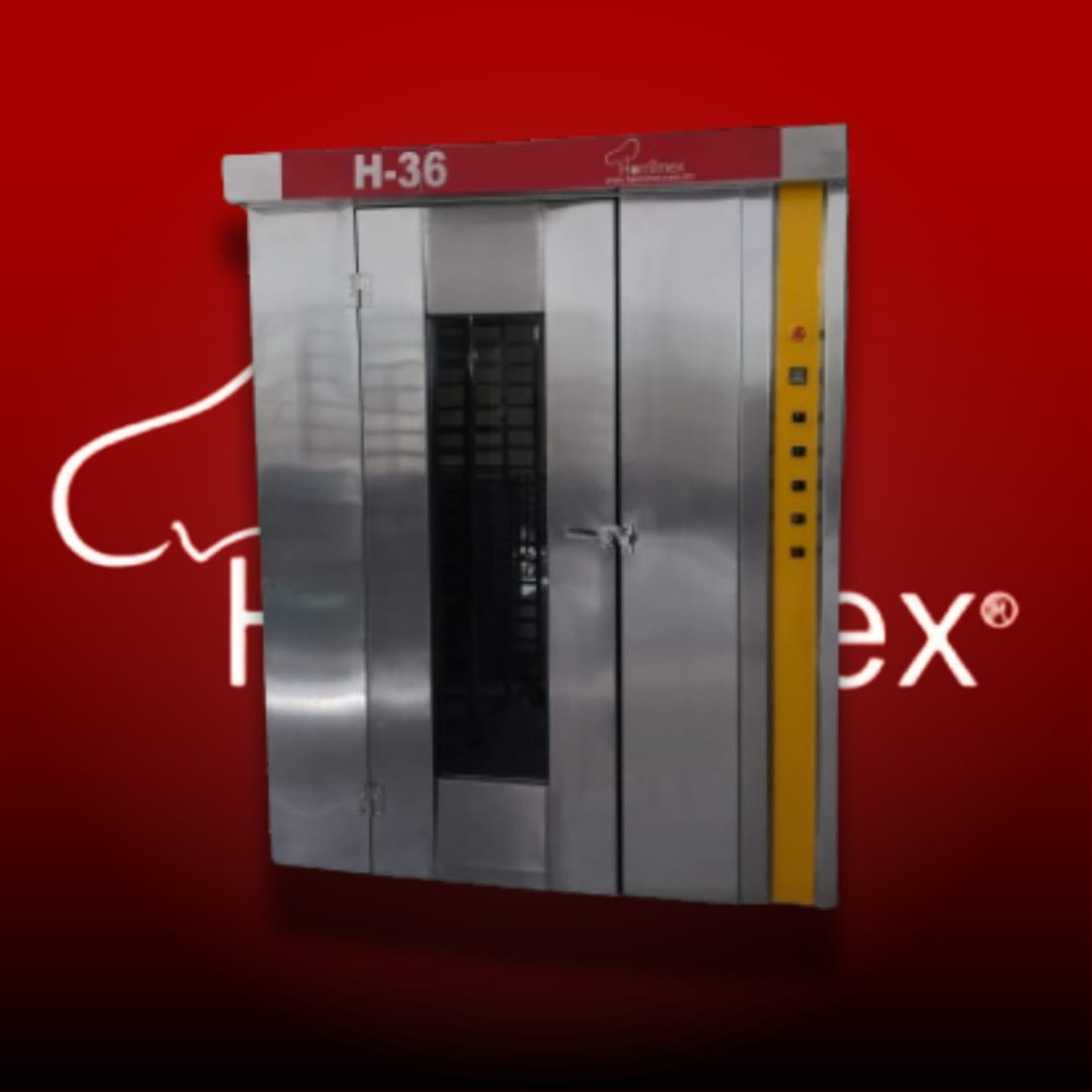Horno de rack para 36 charolas