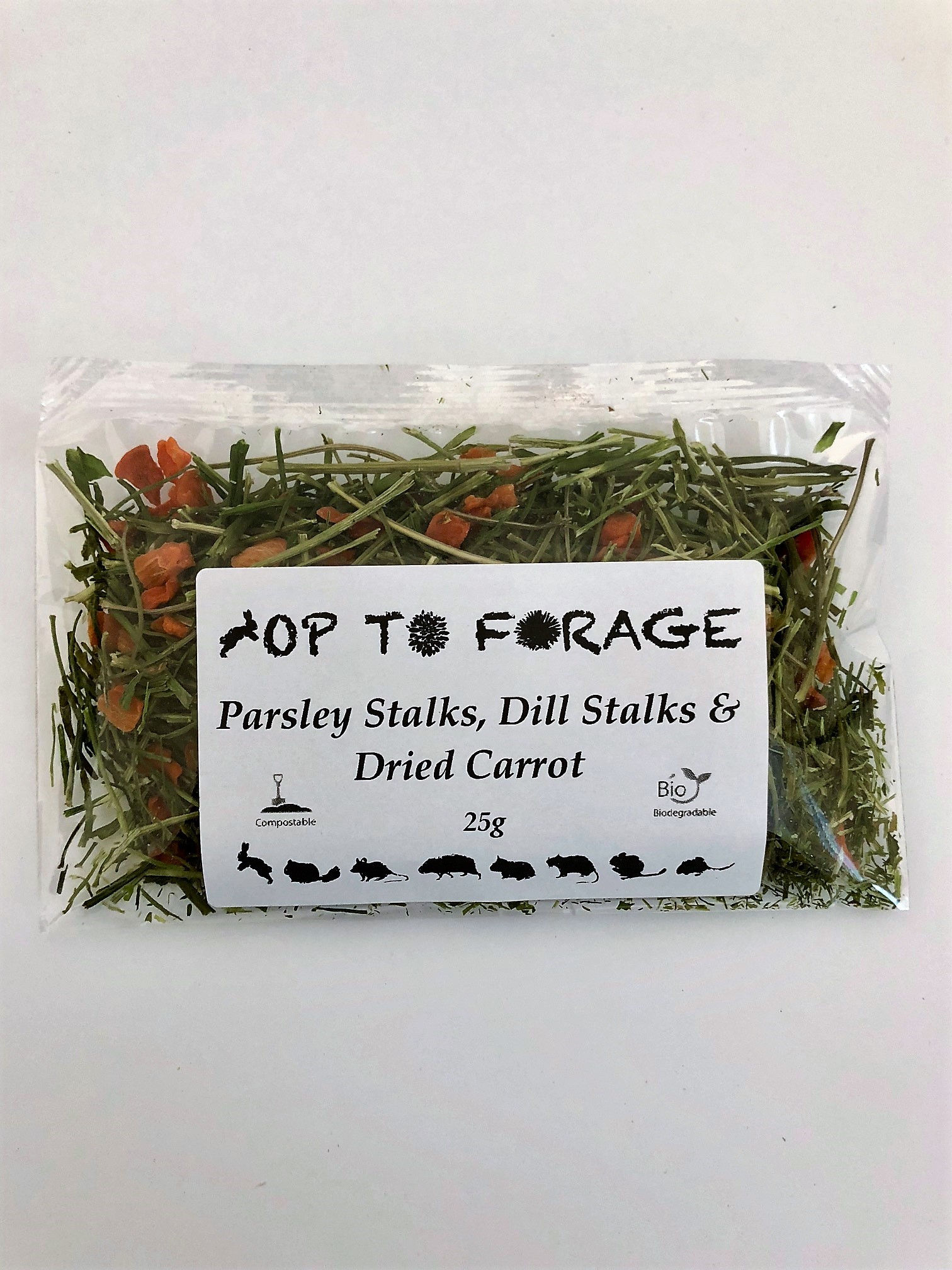 Parsley Stalks, Dill Stalks & Dried Carrot (25g)