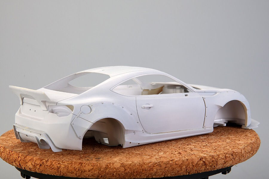 Thumbnail: 1/24 RB Toyota FT86 V2.0 Wide Body Kit Detail-up Set For Tomiya 24323&24336 (Res