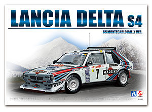1/24 Beemax/Aoshima Lancia Delta S4 Monte Carlo Rally 1986