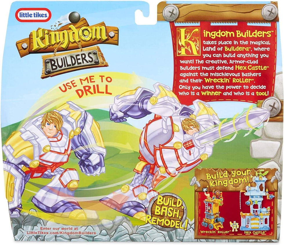 Thumbnail: Little tikes kingdom builders bundle 