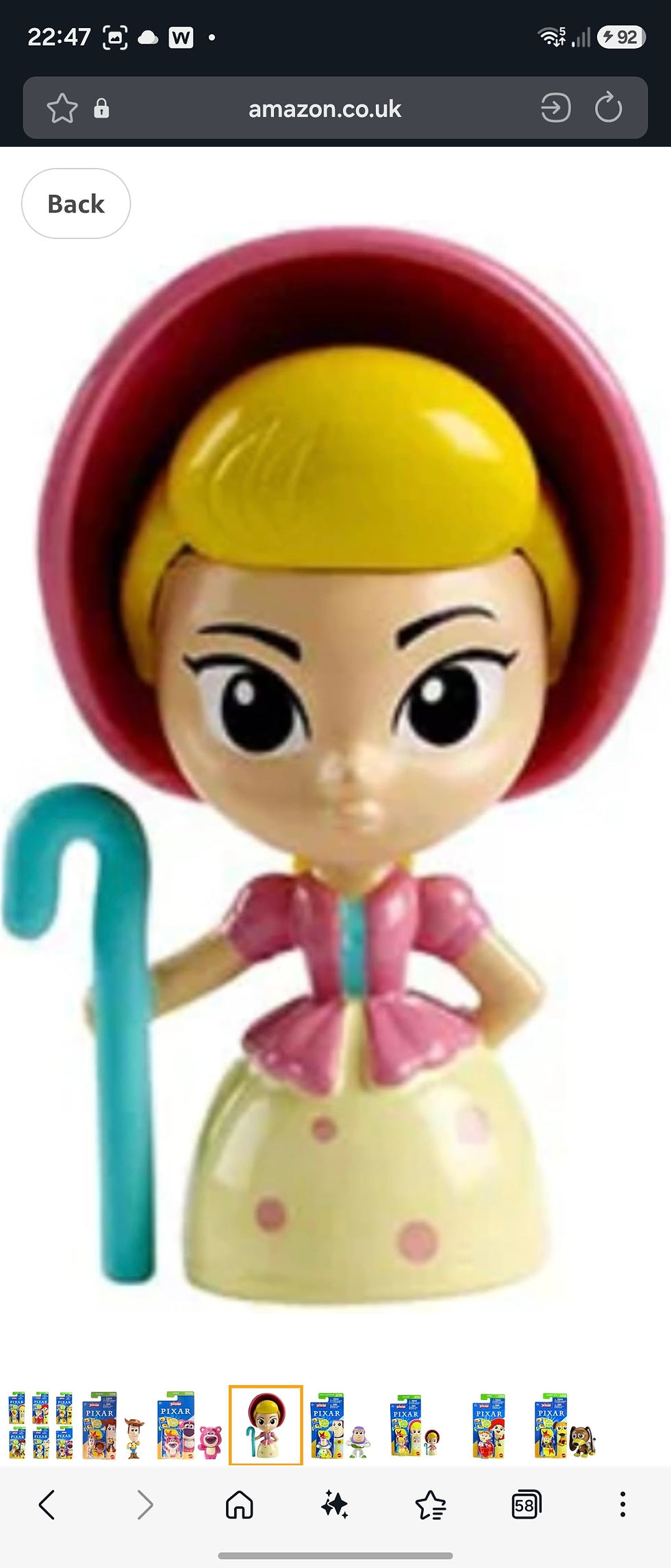 Thumbnail: Disney minis toy story monster inc