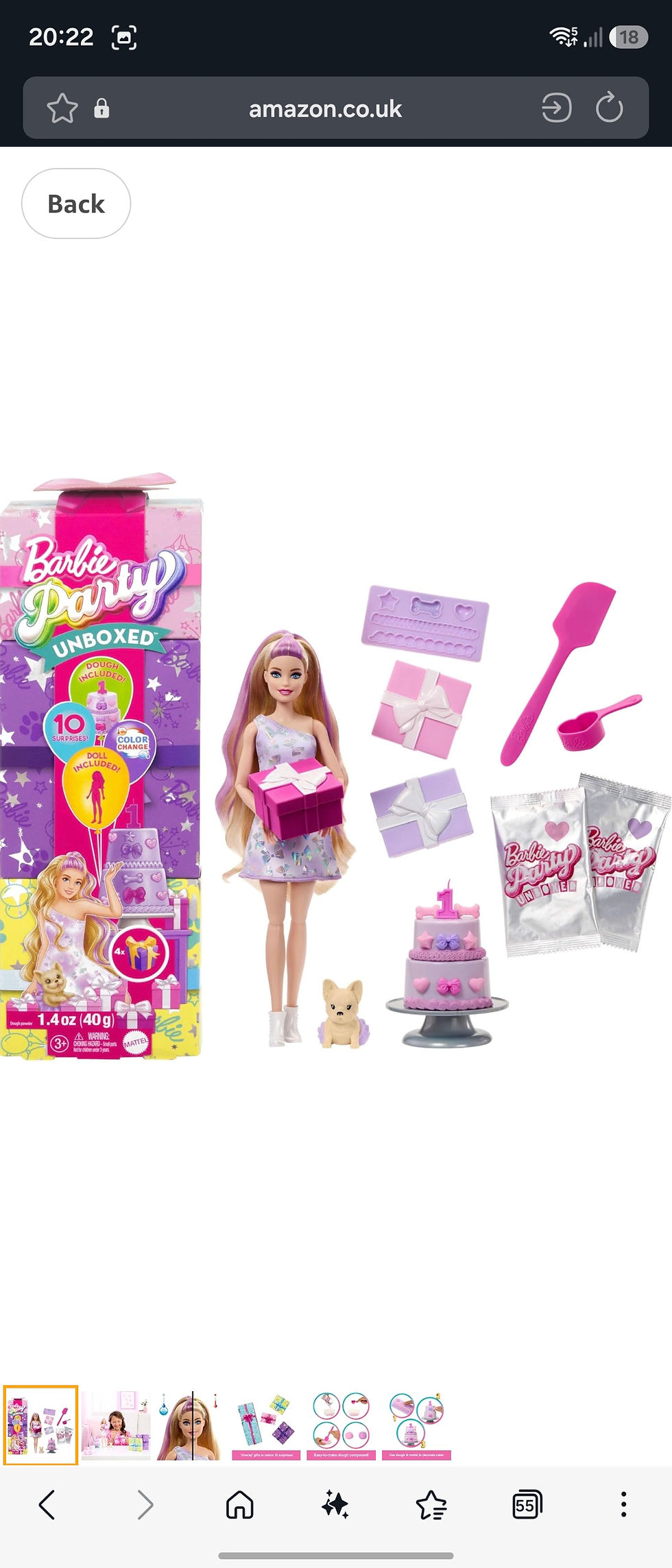 Thumbnail: Official barbie unboxed 