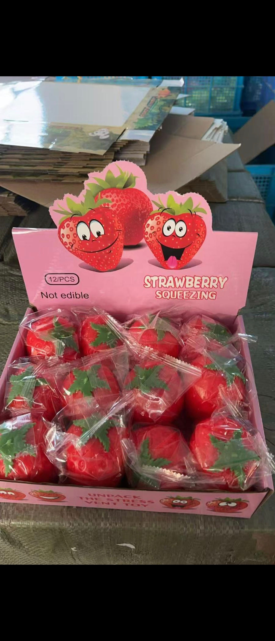 Squishy strawberries 