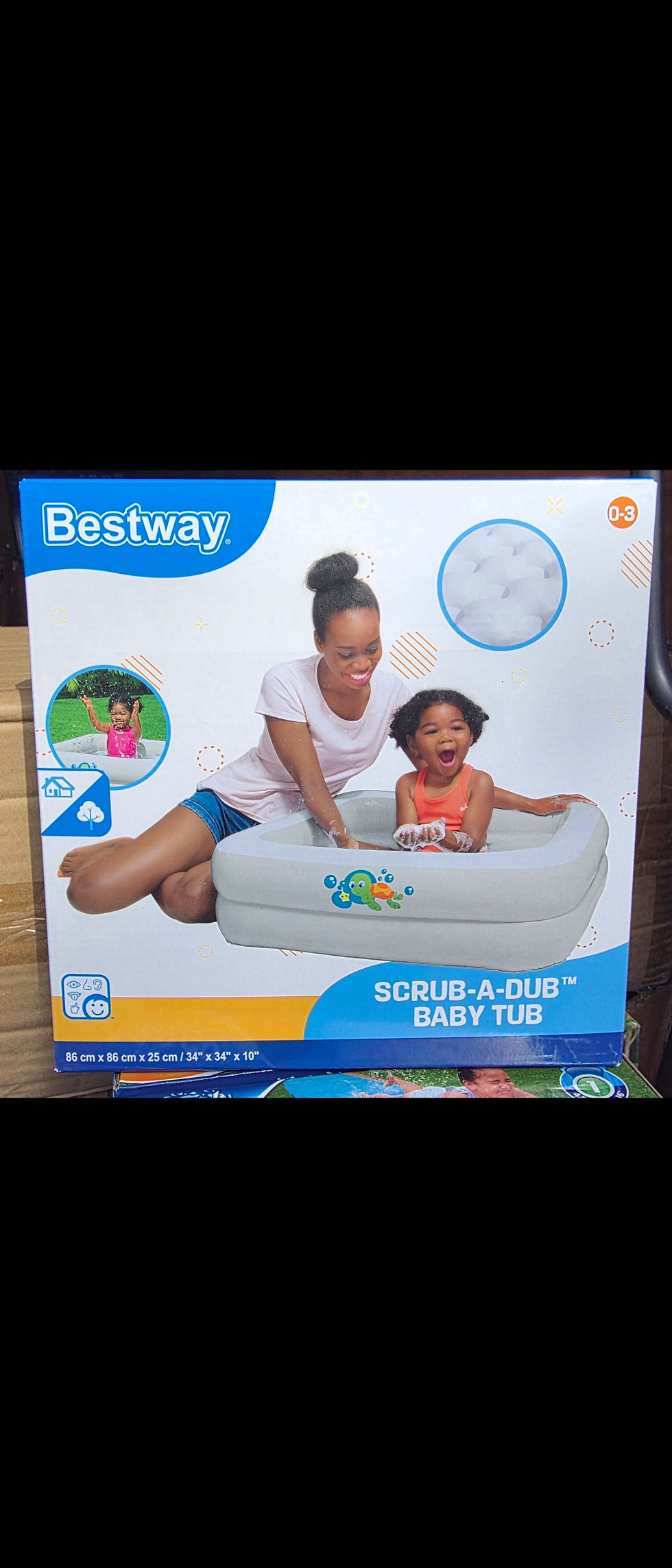 Thumbnail: Scrub a dub baby tub swimming pool 