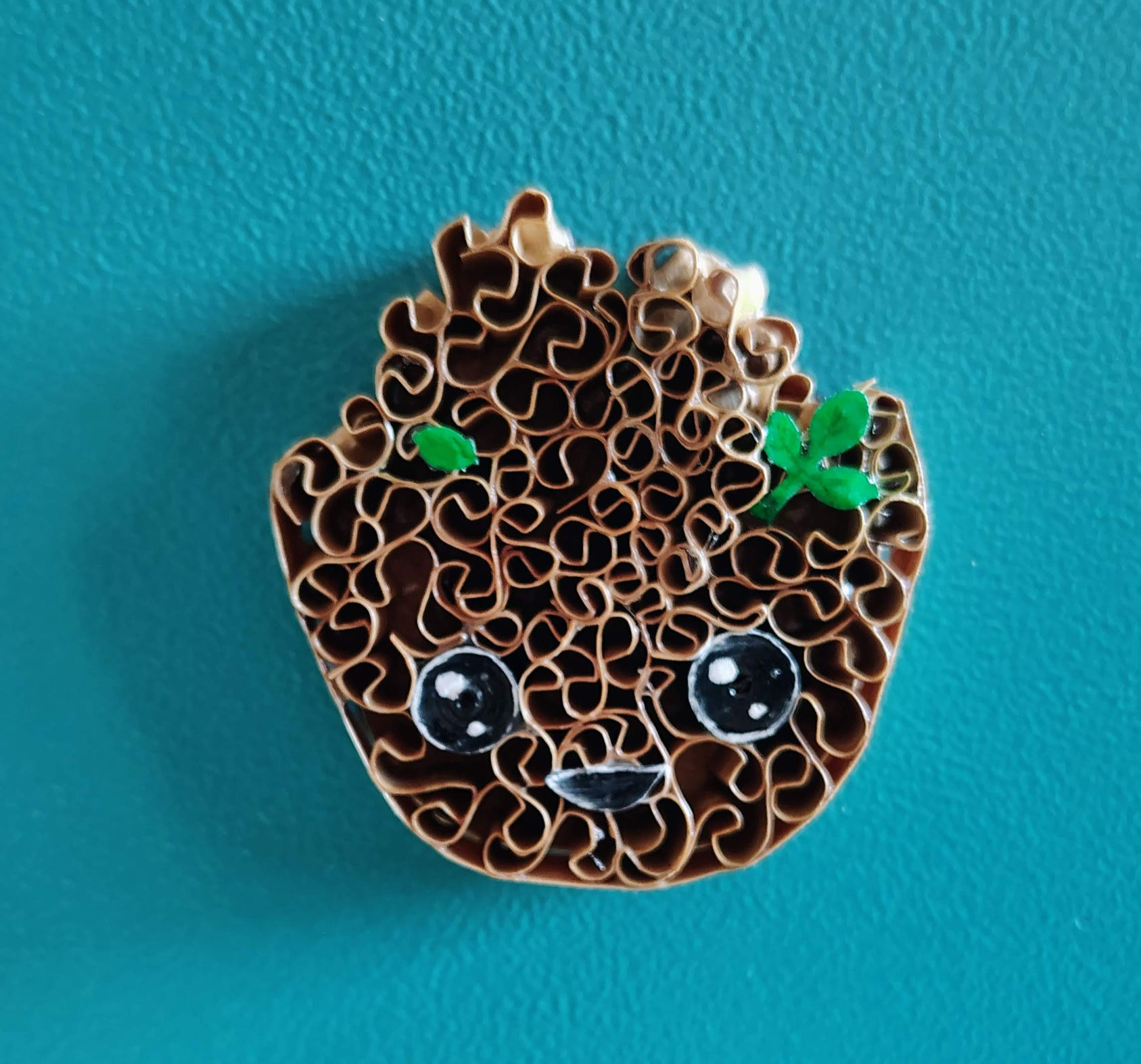 Baby Groot Face Fridge Magnet