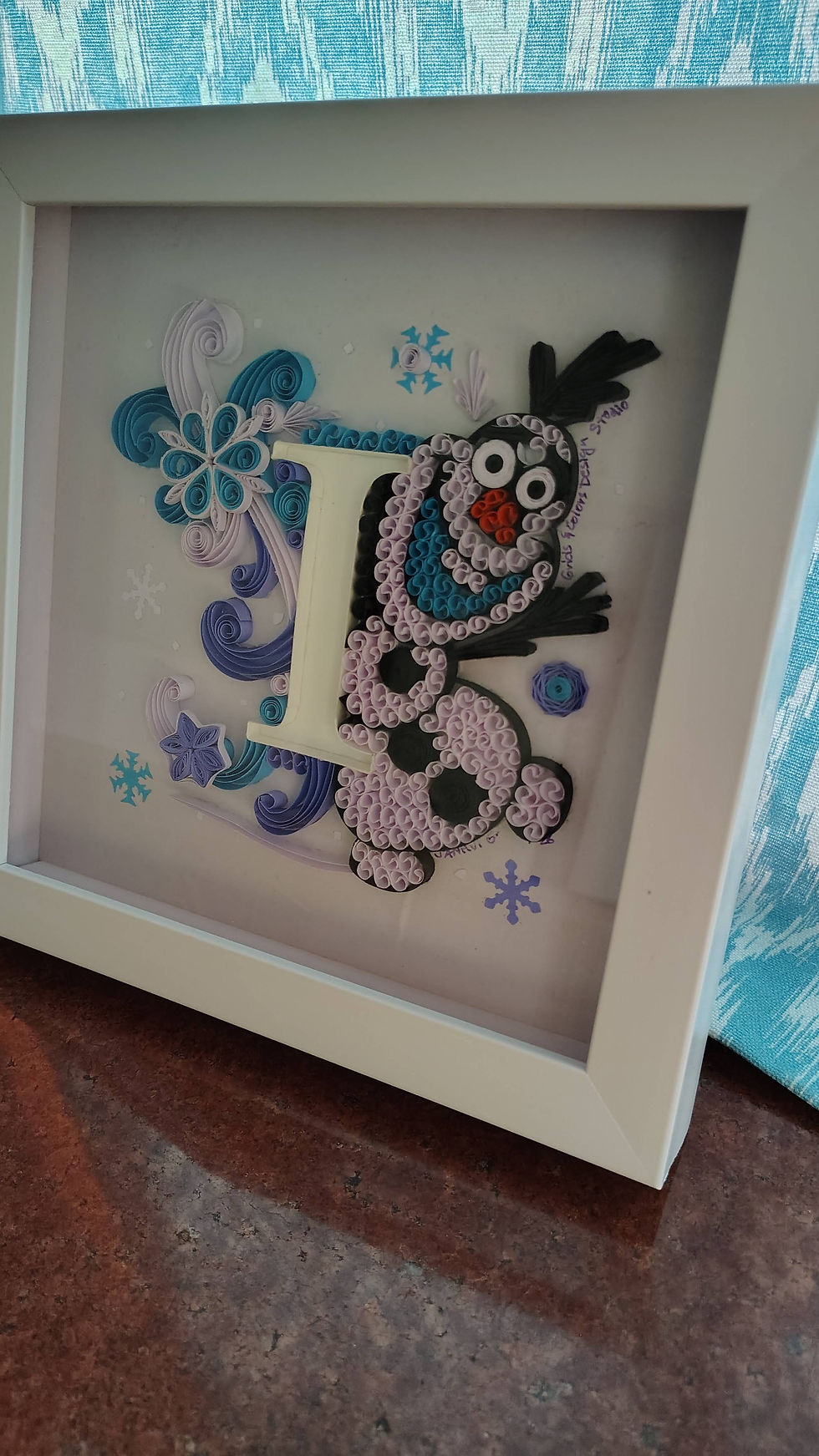 Thumbnail: Alphabet Quilling Frame