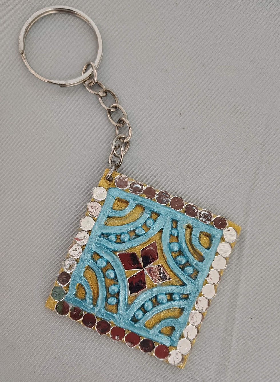 Thumbnail: Rangoli Lippan Keychain