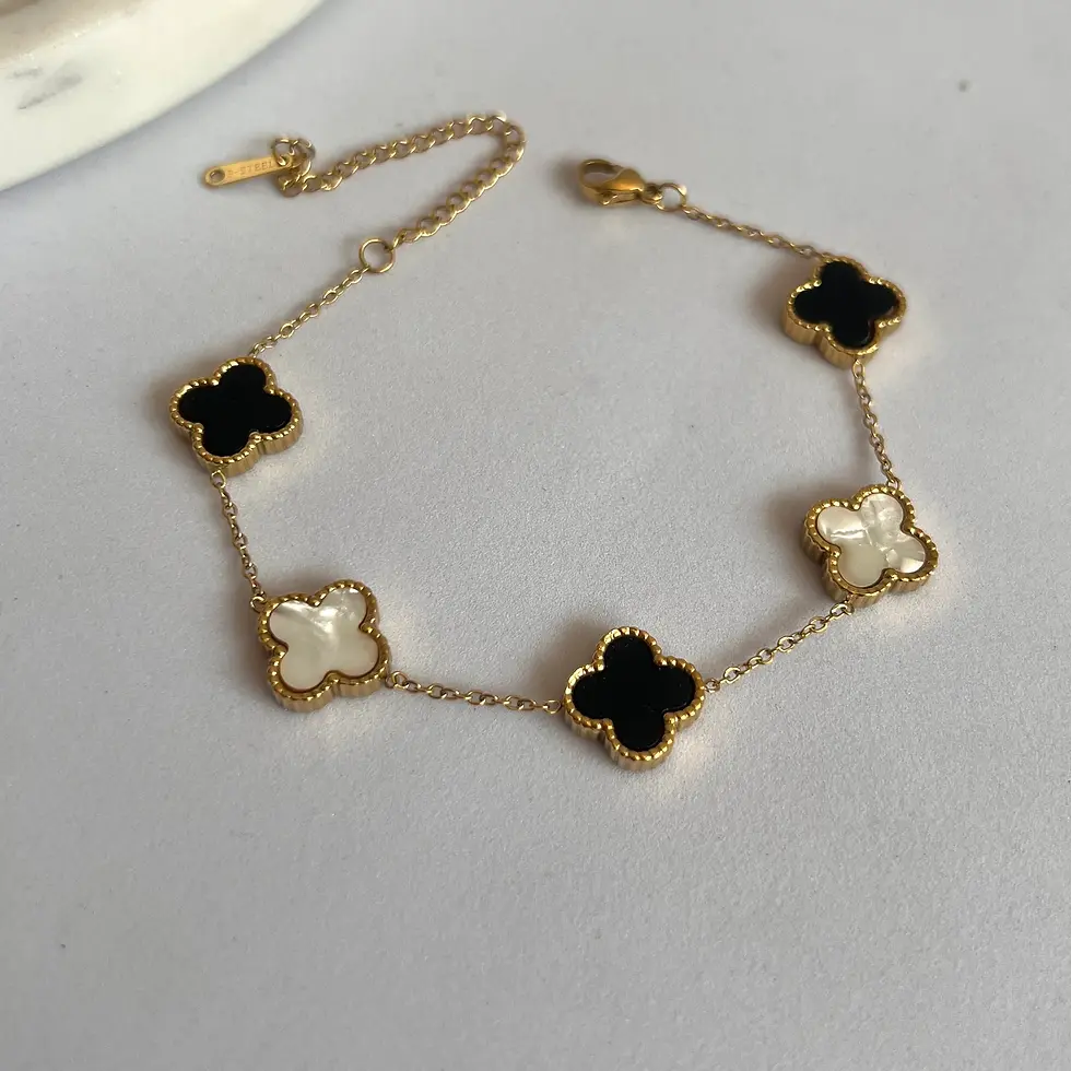 Reversible Clover Bracelet