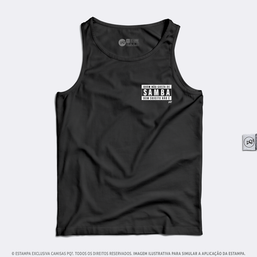 Miniatura: Quadro Quem Não Gosta de Samba pQ?