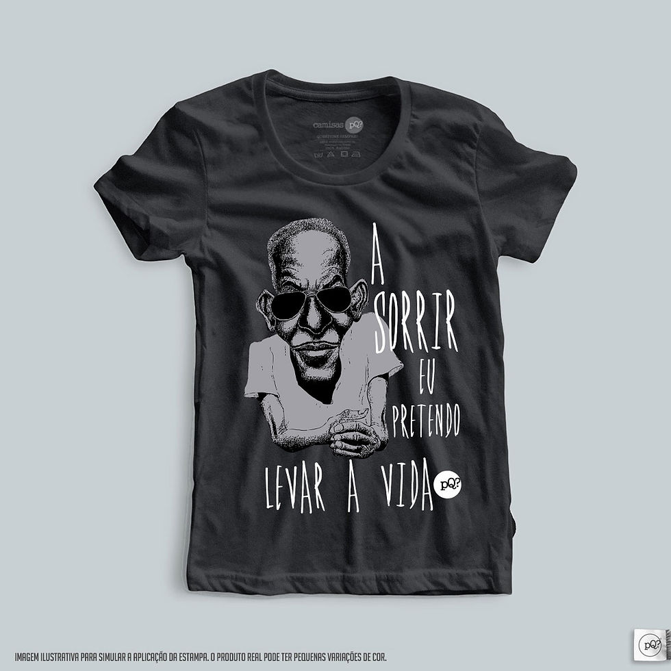 Miniatura: Camisa Cartola A Sorrir pQ?