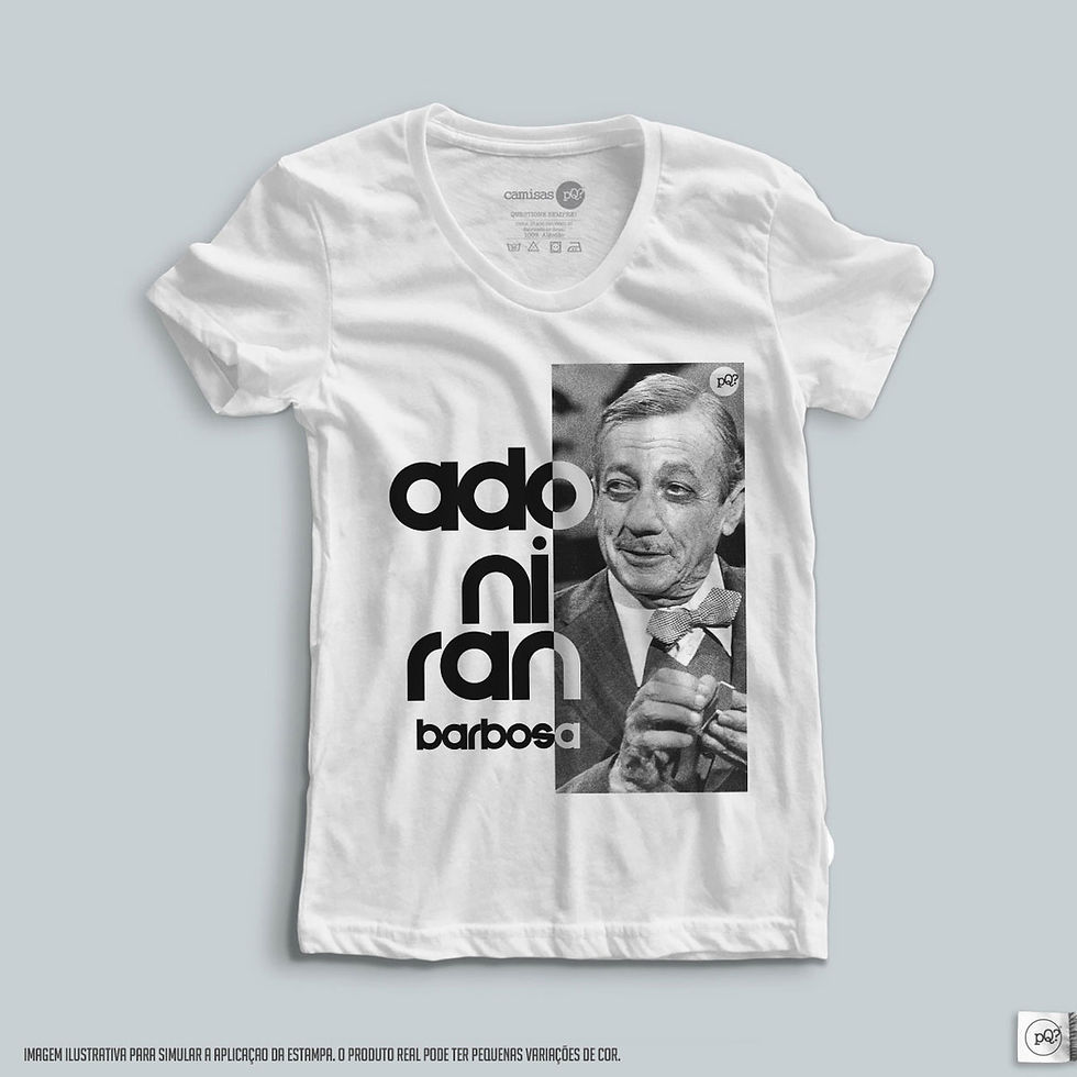 Miniatura: Camisa Adoniran Barbosa Perfil pQ?.