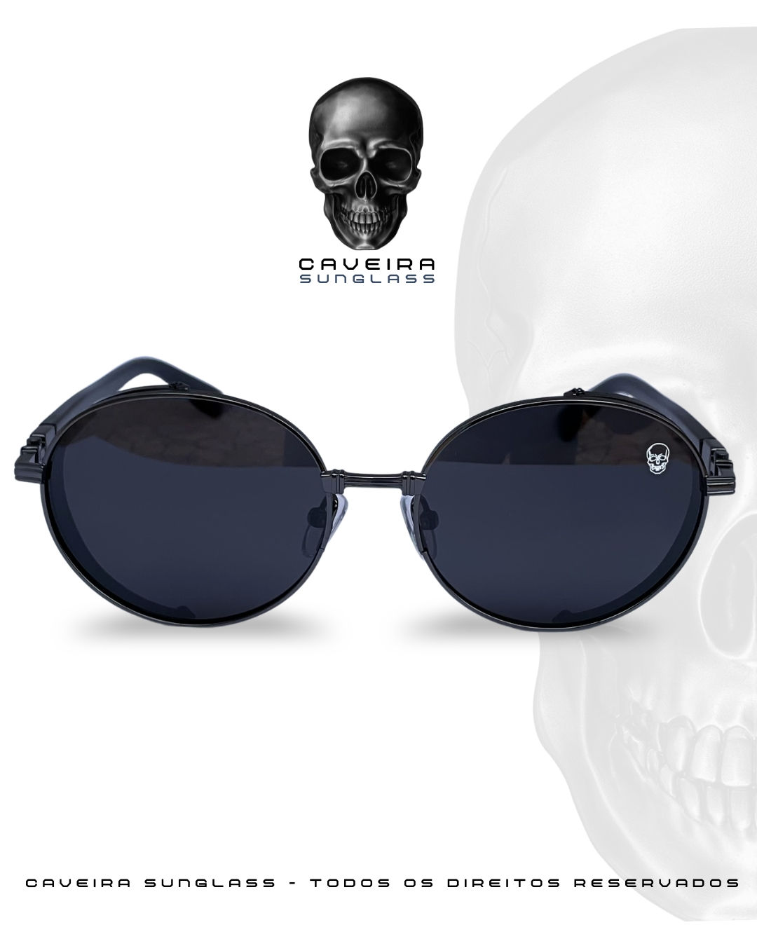 Óculos de Sol Caveira Sunglass Racer