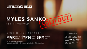 SOLD OUT!! MYLES SANKO - STUDIO LIVE SESSION