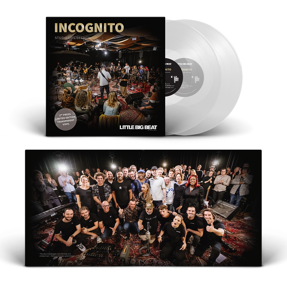 Thumbnail: Incognito Studio Live Session Double Transparent Vinyl