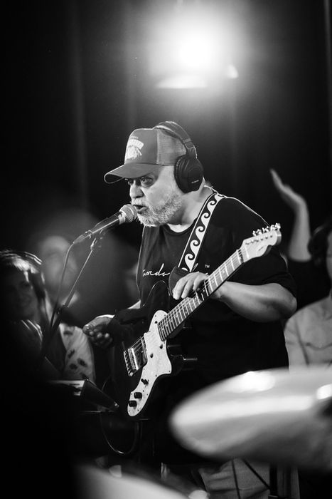 Artist Jean-Paul Maunick (Bluey) from Incognito at LITTLE BIG BEAT STUDIOS