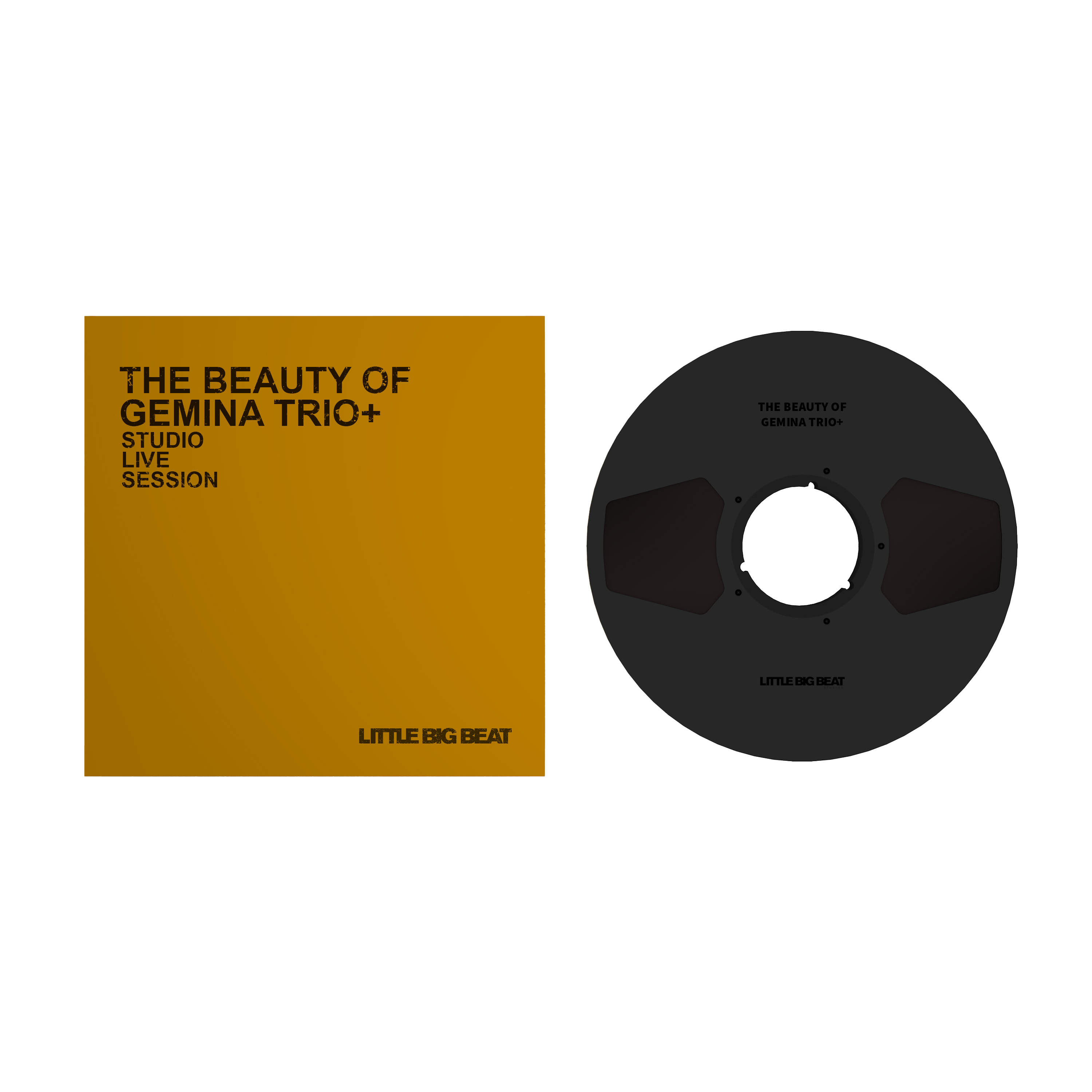 The Beauty of Gemina Trio+ Studio Live Session Master Tape cover front view