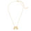 Miniatura: SCAPULAR WHITE GOLD NECKLACE