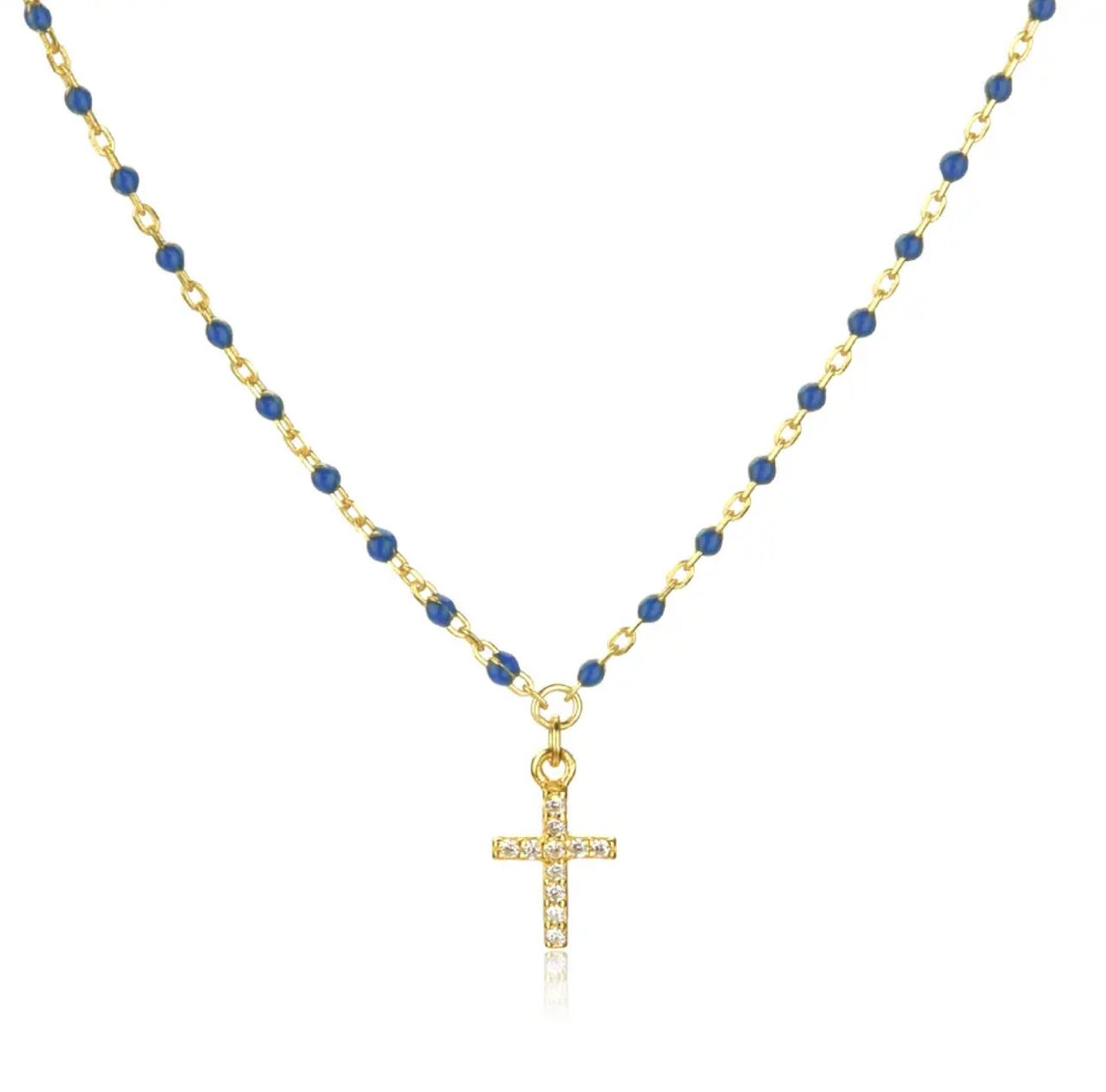 CROSS INDIGO GOLD NECKLACE