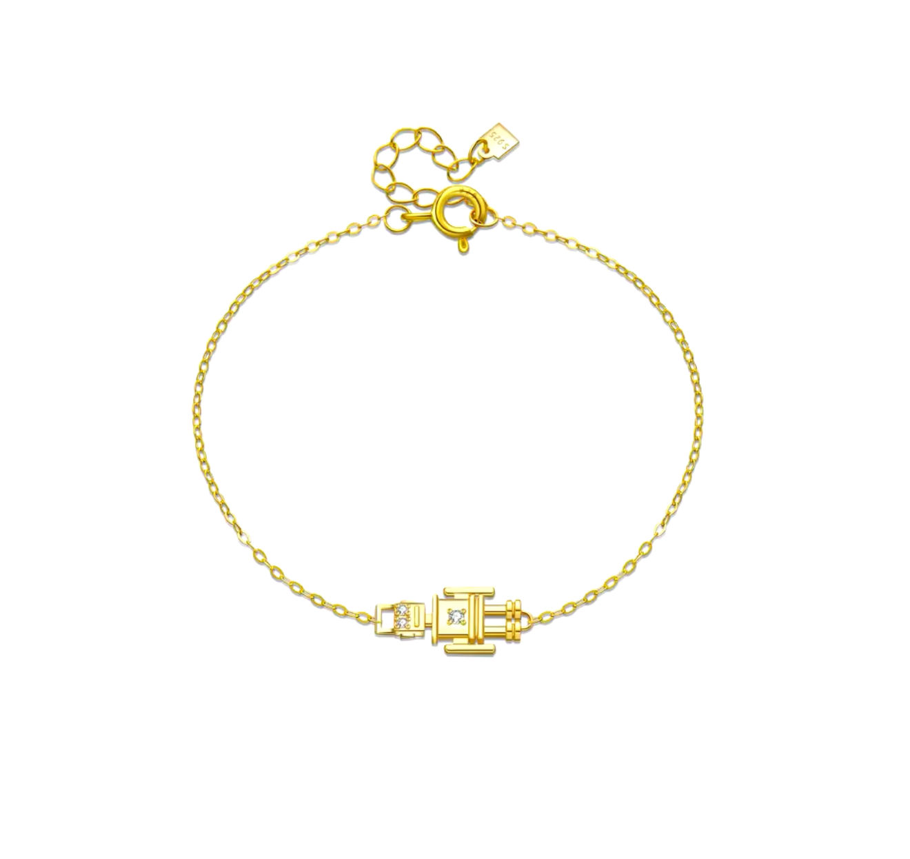 ROBOT GOLD BRACELET
