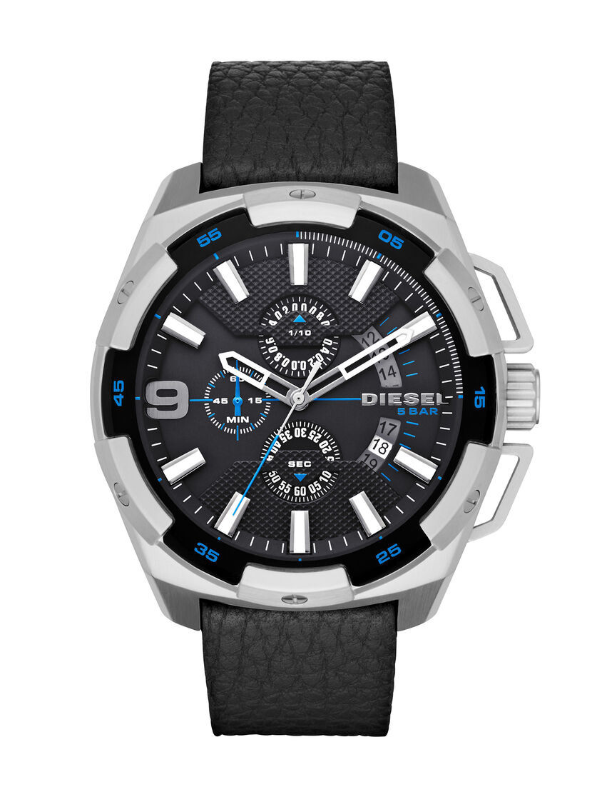 Reloj DIESEL Acero Inox y Pulso de Cuero Hombre