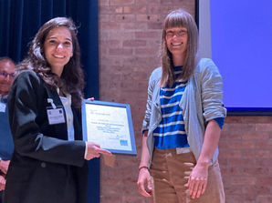 Runner-up short talk oral presentation award- Congrats Shani!