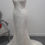 Thumbnail: Charlotte bridal V neck ivory beaded wedding dress   UK 8