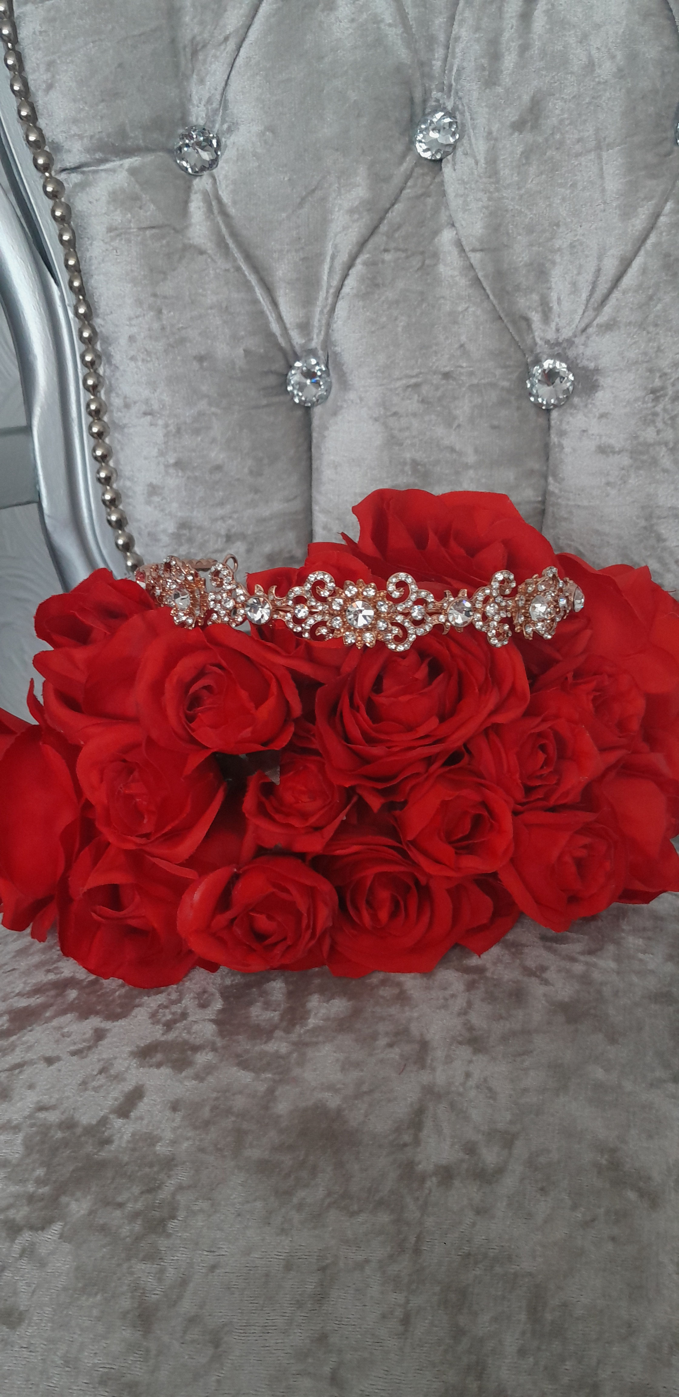 Linzi Jay wedding headband