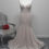 Thumbnail: San Patrick blush pink glitter wedding dress UK 16